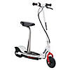 Razor E200S Seated Electric Scooter - White/Red Image 1
