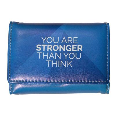 RE-FOCUS THE CREATIVE OFFICE Weekly Pill Box Organizer, Your Are Stronger Than You Think Image 1