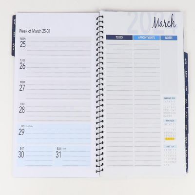 RE-FOCUS THE CREATIVE OFFICE, White Annual Calendar, Monthly and Weekly Views with To-Do List Image 2