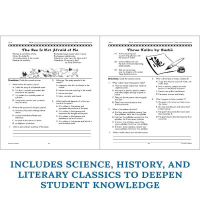 Reading Comprehension, Grades 7 - 8 Image 3