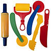 READY 2 LEARN Dough Tools - 6 Per Set, 3 Sets Image 1