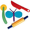 READY 2 LEARN Dough Tools - 6 Per Set, 3 Sets Image 4