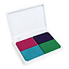 READY 2 LEARN Jumbo Washable Stamp Pad - 4-in-1 Electric Colors - Pack of 2 Image 2