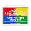 READY 2 LEARN Jumbo Washable Stamp Pad - 4-in-1 Primary Colors - Pack of 2 Image 1
