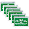 Ready 2 Learn Washable Stamp Pad - Green - Pack of 6 Image 1