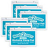 Ready 2 Learn Washable Stamp Pad - Turquoise - Pack of 6 Image 1