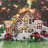 Ready to Build Gingerbread Mini Village Kit - Makes 4 Image 1