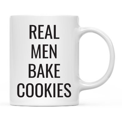Real Men Bake Cookies Ceramic Mug Image 2