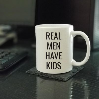 Real Men Have Kids Ceramic Mug Image 1