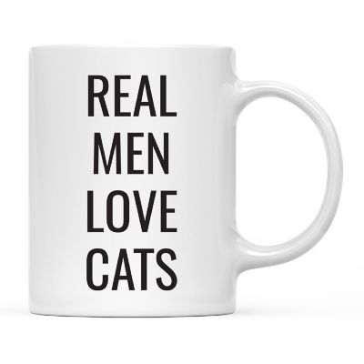 Real Men Love Cats Ceramic Mug Image 2