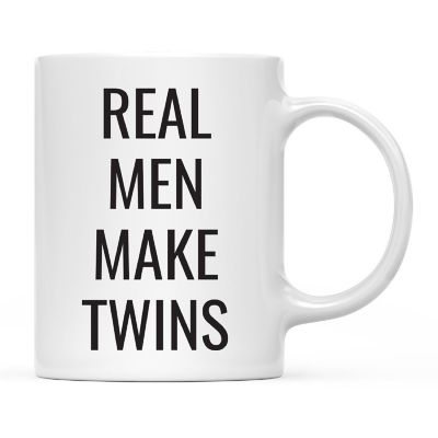 Real Men Make Twins Ceramic Mug Image 2