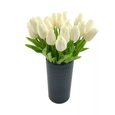 Real Touch Artificial Tulip Flower Image 1