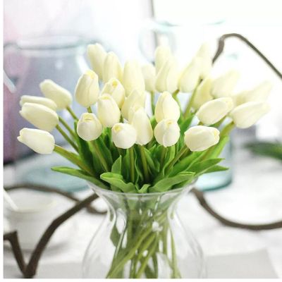 Real Touch Artificial Tulip Flower Image 2