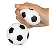 Realistic Soccer Ball Stress Balls - 12 Pc. Image 1