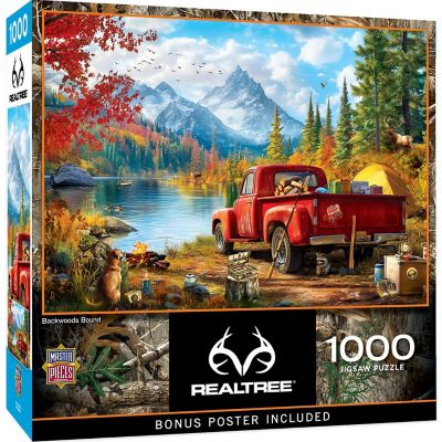 Realtree - Backwoods Bound 1000 Piece Jigsaw Puzzle Image 1
