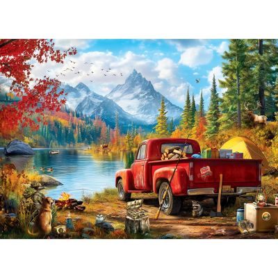 Realtree - Backwoods Bound 1000 Piece Jigsaw Puzzle Image 2