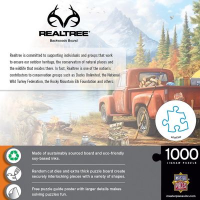 Realtree - Backwoods Bound 1000 Piece Jigsaw Puzzle Image 3