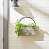 Rectangle Galvanized Wall Planter Image 4