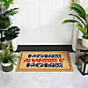 Red and Blue Americana Home Sweet Home Coir Outdoor Doormat 18" x 30" Image 1