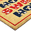 Red and Blue Americana Home Sweet Home Coir Outdoor Doormat 18" x 30" Image 4