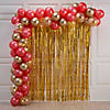 Red & Gold Balloon Backdrop Decorating Kit - 88 Pc. Image 1