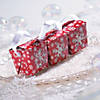 Red & White Snowflake Takeout Boxes - 24 Pc. Image 1