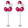 Red & White Tiered Balloon Stands Kit - 26 Pc. Image 1