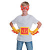 Red & Yellow Superhero Accessories - 4 Pc. Image 1
