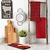 Red/Black Dishtowel Set Image 2