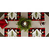 Red/Black Reversible Gingham/Buffalo Check Placemat Set Image 3