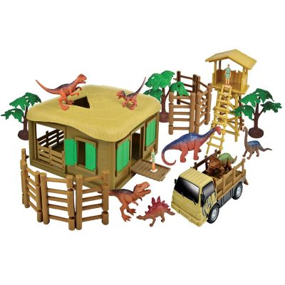 Red Box Dinosaur Figure Playset Image 1