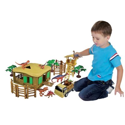Red Box Dinosaur Figure Playset Image 2