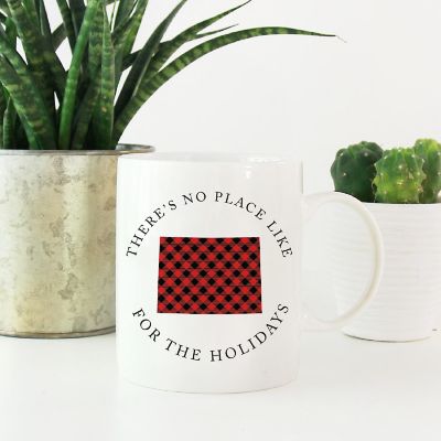 Red Buffalo Plaid Colorado Mug Image 1