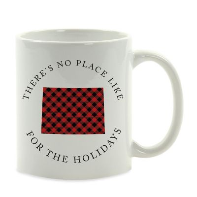 Red Buffalo Plaid Colorado Mug Image 2
