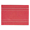 Red Chambray French Stripe Placemat (Set Of 6) Image 2