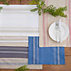 Red Chambray French Stripe Placemat (Set Of 6) Image 4