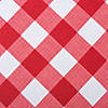Red Check Outdoor Tablecloth 60X120 Image 4