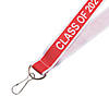 Red Class of 2021 Breakaway Lanyards - 12 Pc. - Less Than Perfect Image 1