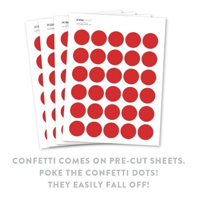 Red Confetti 180-Pack Image 1