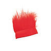 Red Crazy Hair Headband Image 1