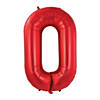 Red Deco Link 34" Mylar Balloon Image 1