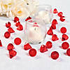 Red Diamond-Shaped Acrylic Gems - 25 Pc. Image 1