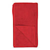 Red Embroidered Paw Small Pet Towel (Set Of 3) Image 3