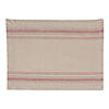 Red French Stripe Placemat (Set Of 6) Image 2