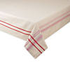 Red French Stripe Tablecloth 60X120 Image 1