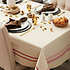 Red French Stripe Tablecloth 60X120 Image 3