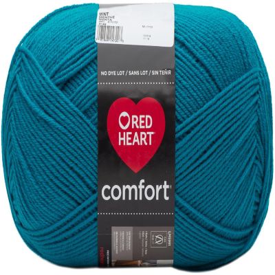 Red Heart Comfort Yarn-Peacock Image 1