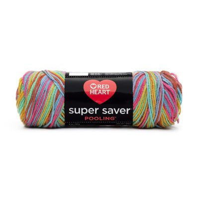 Red Heart Super Saver Pooling Yarn-Papaya Image 1