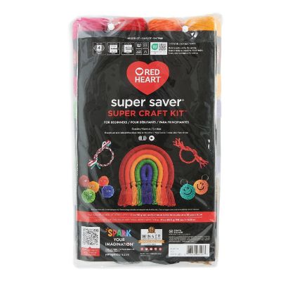 Red Heart Super Saver Super Yarn Craft Kit Image 1