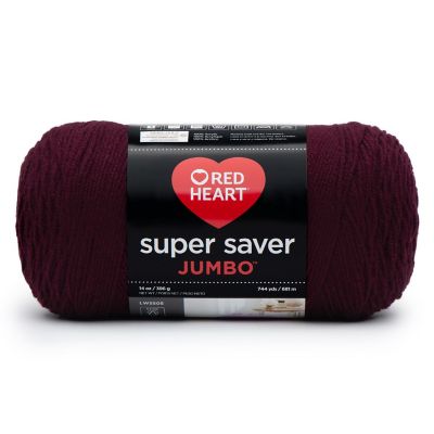 Red Heart Super Saver Yarn 2 Pack-Claret Image 1